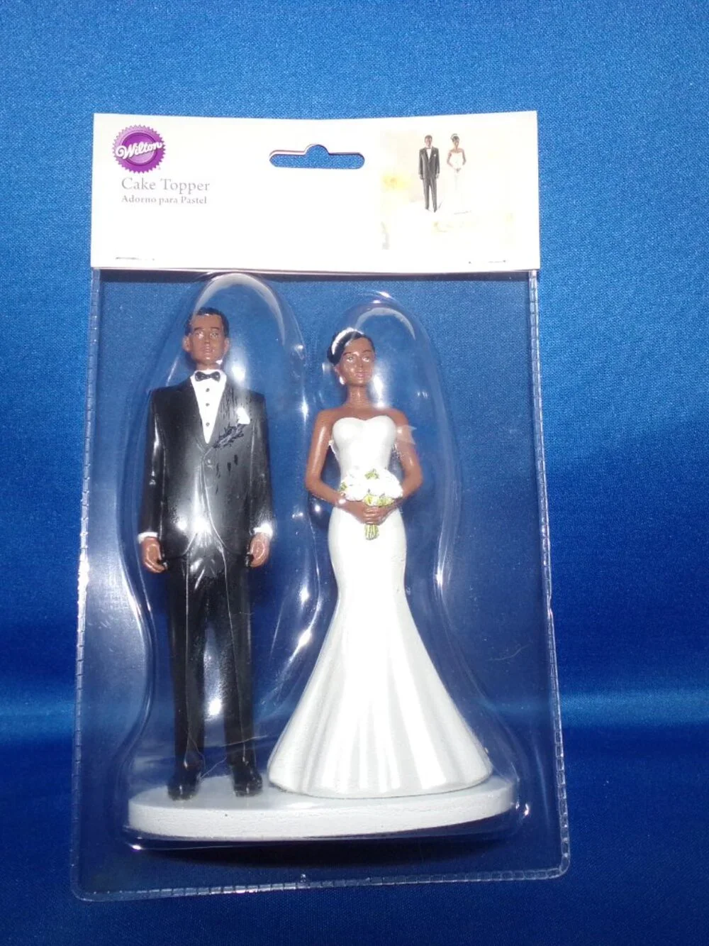 Pick 1 Wilton Wedding Cake topper Bride or Bride & Groom NEW